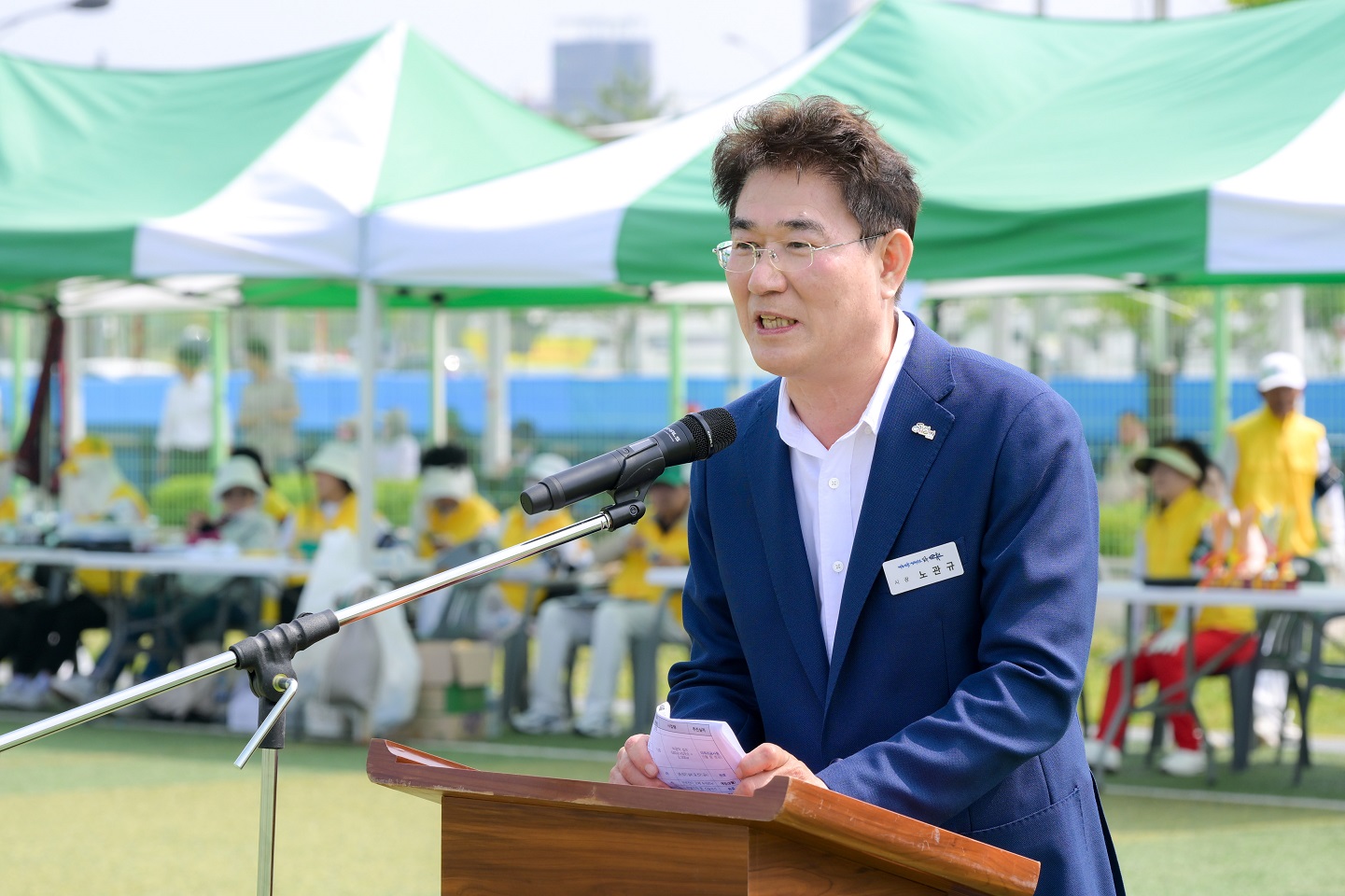 6 제22회 순천시장기 게이트볼대회 성료(노관규 시장 대회사).jpg 이미지입니다.