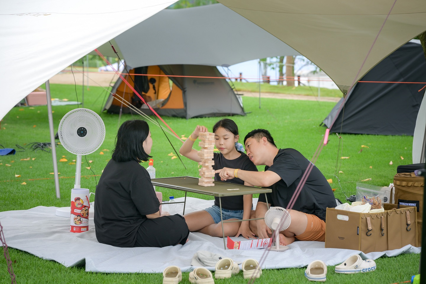 5 가족 참가자가